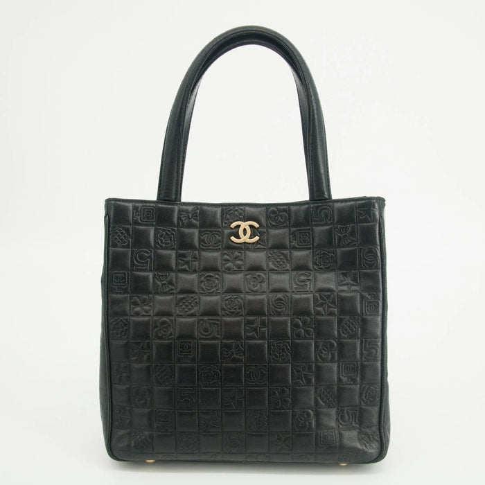 Chanel Lambskin Icon Coco Mark Tote Bag 8 Series #2617 by Bolt Boutique