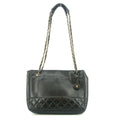Chanel Lambskin Quilted Black Chain Shoulder Bag #9311 by Bolt Boutique