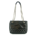 Chanel Lambskin Quilted Black Chain Shoulder Bag #9311 by Bolt Boutique
