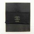 Chanel Lambskin Quilted CC Flat Tote Bag Chain Black Coco Mark #2335 by Bolt Boutique