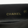 Chanel Lambskin Quilted CC Flat Tote Bag Chain Black Coco Mark #2335 by Bolt Boutique