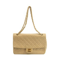 Chanel Lambskin Quilted Matelasse 27 Flap Shoulder Bag #3984 by Bolt Boutique