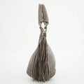 Chanel LAX Grained Leather Tassel Handle Bag Grey 8 Series-#2620 by Bolt Boutique