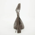 Chanel LAX Grained Leather Tassel Handle Bag Grey 8 Series #2820 by Bolt Boutique