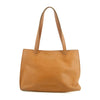 Chanel Logo Caviar Tote Tan Leather Bag #2996