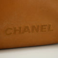 Chanel Logo Caviar Tote Tan Leather Bag #2996 by Bolt Boutique
