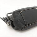 Chanel Logo Leather Calf Skin Tassel Bowling Bag 8 Series #2602 by Bolt Boutique