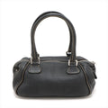 Chanel Logo Leather Calf Skin Tassel Bowling Bag 8 Series #2602 by Bolt Boutique