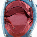 Chanel Matelasse Aged Calfskin Blue Club Shoulder Bag #3450 by Bolt Boutique