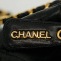 Chanel Matelasse Black Lambskin Chain Shoulder Bag 4 Series #2929 by Bolt Boutique