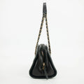 Chanel Matelasse Black Lambskin Shoulder Bag Gold Hardware #2864 by Bolt Boutique