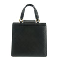 Chanel Matelasse Caviar Skin Turnlock Tote Bag Black 13 Series #2918 by Bolt Boutique