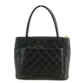 Chanel Matelasse Lambskin Black Medallion Reprint Tote Bag 6 Series #3056 by Bolt Boutique