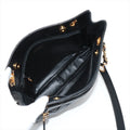 Chanel Matelasse Lambskin Chain Shoulder Bag Black Gold Metal Fittings #2512 by Bolt Boutique