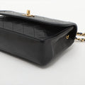 Chanel Matelasse Lambskin Diamond Quilting Shoulder Bag Black Gold Metal Fittings 1 Series #2522 by Bolt Boutique