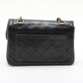 Chanel Matelasse Lambskin Diamond Quilting Shoulder Bag Black Gold Metal Fittings 1 Series #2522 by Bolt Boutique