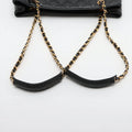 Chanel Matelasse Lambskin Shopping Tote Shoulder Bag Black Gold Metal Fittings 1 Series #2525 by Bolt Boutique