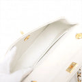 Chanel Matelasse Lambskin Single Flap Single Chain Bag White Gold Metal Fittings SKU-#3751 by Bolt Boutique