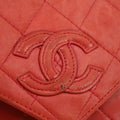 Chanel Matelasse Lambskin Tassel Camera Shoulder Bag Red #3637 by Bolt Boutique