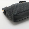 Chanel Matelasse Lambskin Timeless Shopping Tote Bag Black Gold Metal Fittings 1 Series #2523 by Bolt Boutique