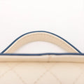Chanel Matelasse Leather 2 Way Shoulder Bag Blue x White Gold Metal Fittings 27149464 -SKU #2347 by Bolt Boutique