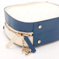 Chanel Matelasse Leather 2 Way Shoulder Bag Blue x White Gold Metal Fittings 27149464 -SKU #2347 by Bolt Boutique