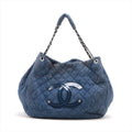 Chanel Matelasse Nylon Patent Quilred CC Accordian Coco Mark Shoudler Bag 13 Series #2878 by Bolt Boutique