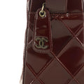 Chanel Matelasse Patent Enamel Red Shoulder Bag #4738 by Bolt Boutique