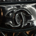 Chanel Matelasse Patent Leather Black Tassel Shoulder Bag #4750 by Bolt Boutique