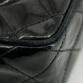 Chanel Matelasse Patent Leather Black Tassel Shoulder Bag #4750 by Bolt Boutique
