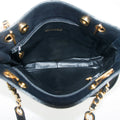 Chanel Matelasse Quilted Black Lambskin Shoulder Bag 2 Series #2625 by Bolt Boutique