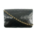 Chanel Matelasse Quilted Turnlock Lambskin Single Flap Shoulder Bag 0 Series #2718 by Bolt Boutique