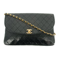 Chanel Matelasse Quilted Turnlock Lambskin Single Flap Shoulder Bag 0 Series #2718 by Bolt Boutique