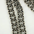 Chanel Matlasse Caviar Skin 2.55 Double Flap Chain Shoulder Bag Black #2534 by Bolt Boutique