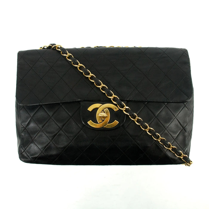 Chanel Matlasse Deca Coco Jumbo Flap Shoulder Bag #2666 by Bolt Boutique