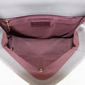 Chanel Medium Dark Grey Quilted Glazing Calfskin Top Handle 23 Series - #2675 by Bolt Boutique