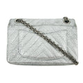 Chanel Metallic Aged Calfskin Double Flap Shoulder Bag #3639 by Bolt Boutique