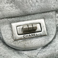 Chanel Metallic Aged Calfskin Double Flap Shoulder Bag #3639 by Bolt Boutique