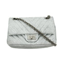 Chanel Metallic Aged Calfskin Double Flap Shoulder Bag #3639 by Bolt Boutique
