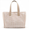 Chanel New Travel Line Nylon & Leather Tote bag Beige Gold Metal Fittings 10249875 #2447