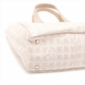 Chanel New Travel Line Nylon &amp; Leather Tote bag Beige Gold Metal Fittings 10249875 #2447 by Bolt Boutique
