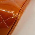 Chanel Patent Leather Orange Medallion Reprint Tote Bag 6 Series #2816 by Bolt Boutique