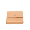 Chanel Pink Leather Compact Trifold Wallet #3715