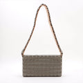 Chanel Puzzle Shoulder bag Gray Plastic x Fabric Fittings 6 Series #2521 by Bolt Boutique