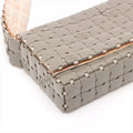 Chanel Puzzle Shoulder bag Gray Plastic x Fabric Fittings 6 Series #2521 by Bolt Boutique