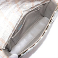 Chanel Puzzle Shoulder bag Gray Plastic x Fabric Fittings 6 Series #2521 by Bolt Boutique