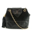 Chanel Quilted CC Lambskin GHW CC Shoulder Bag Black #3638 by Bolt Boutique