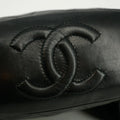 Chanel Quilted CC Lambskin GHW CC Shoulder Bag Black #3638 by Bolt Boutique