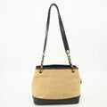 Chanel Raffia Coco 2-way Beige Shoulder Bag #2499 by Bolt Boutique