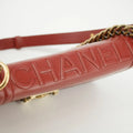 Chanel Red Lambskin Boy Shoulder Bag Series 15 -SKU #3335 by Bolt Boutique